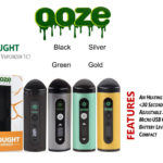 OOZE DROUGHT DRY VAPORIZER - Silver